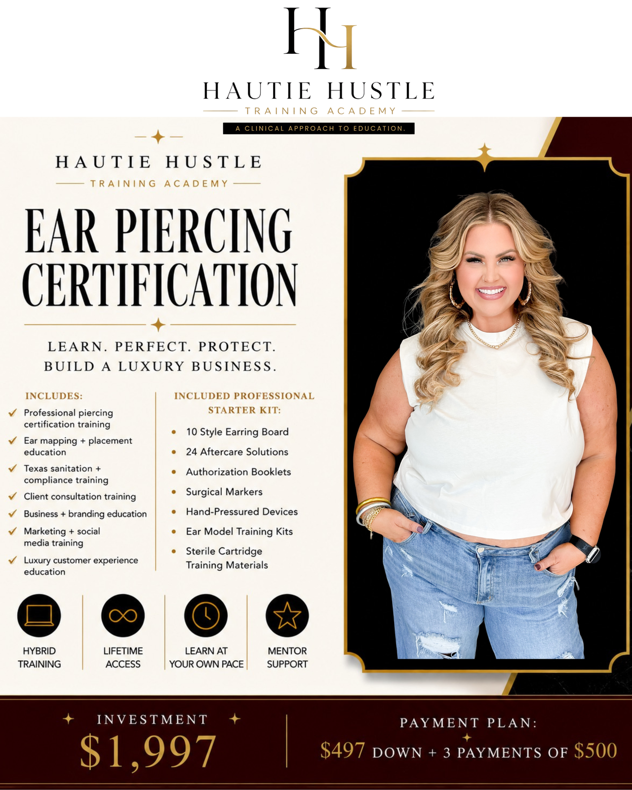 Hautie Hustle Ear Piercing Certification Experience