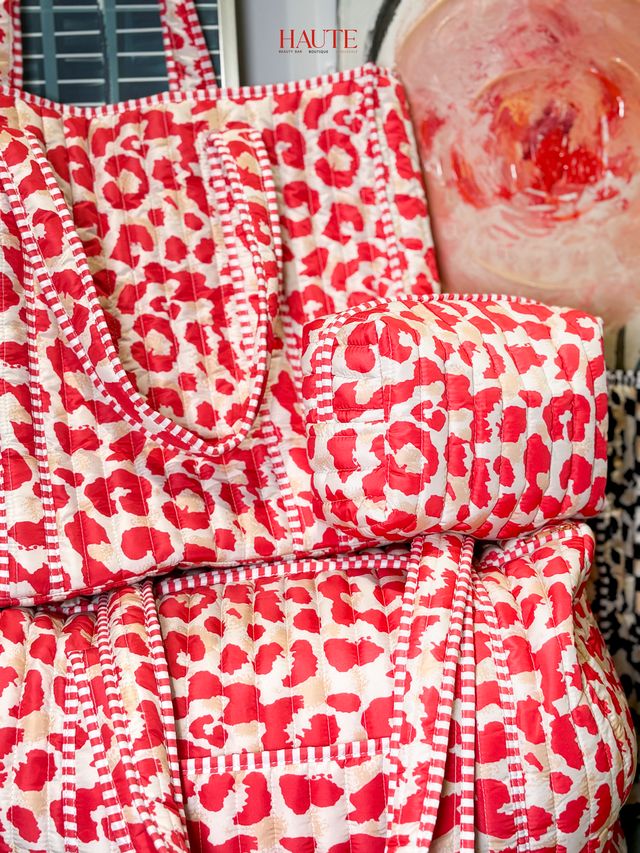 Pre Sale-The Jet Set Quilted Travel Set