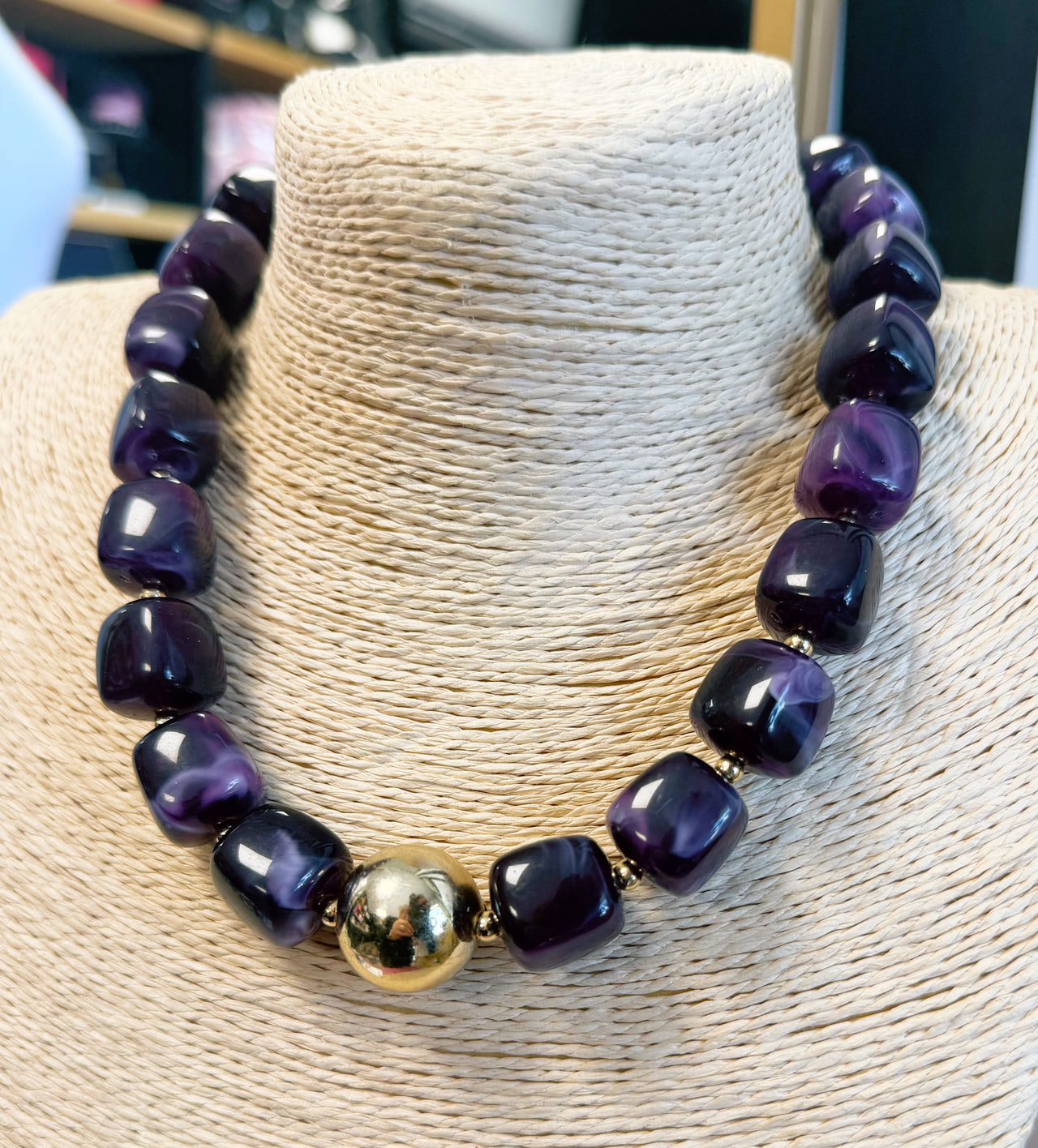 The Harper Chunky Bead Necklace