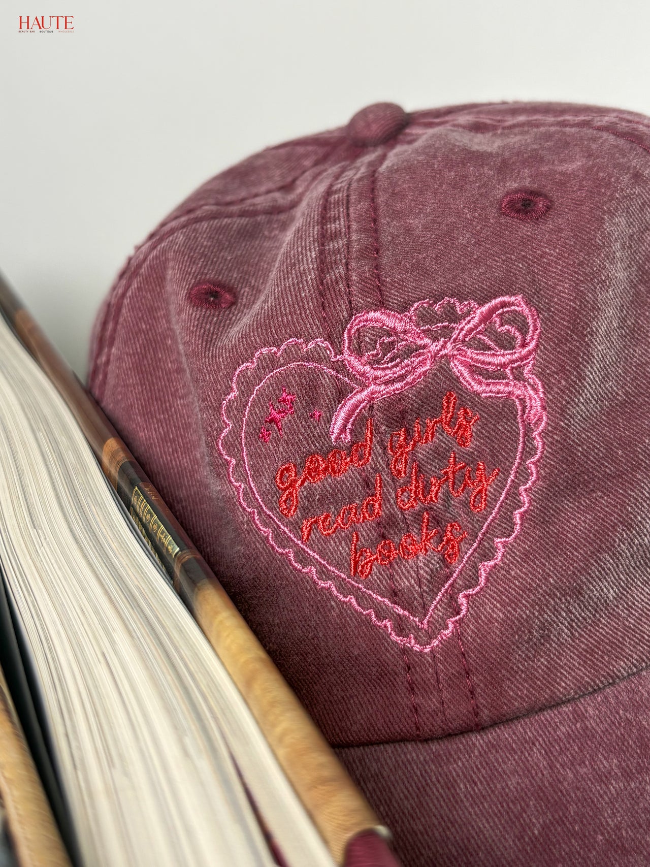 The "Good Girls Read Dirty Books" Hat