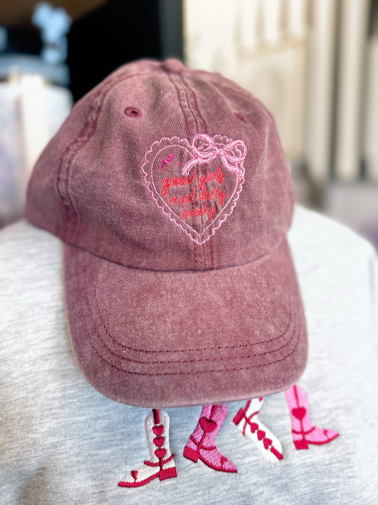 The "Good Girls Read Dirty Books" Hat