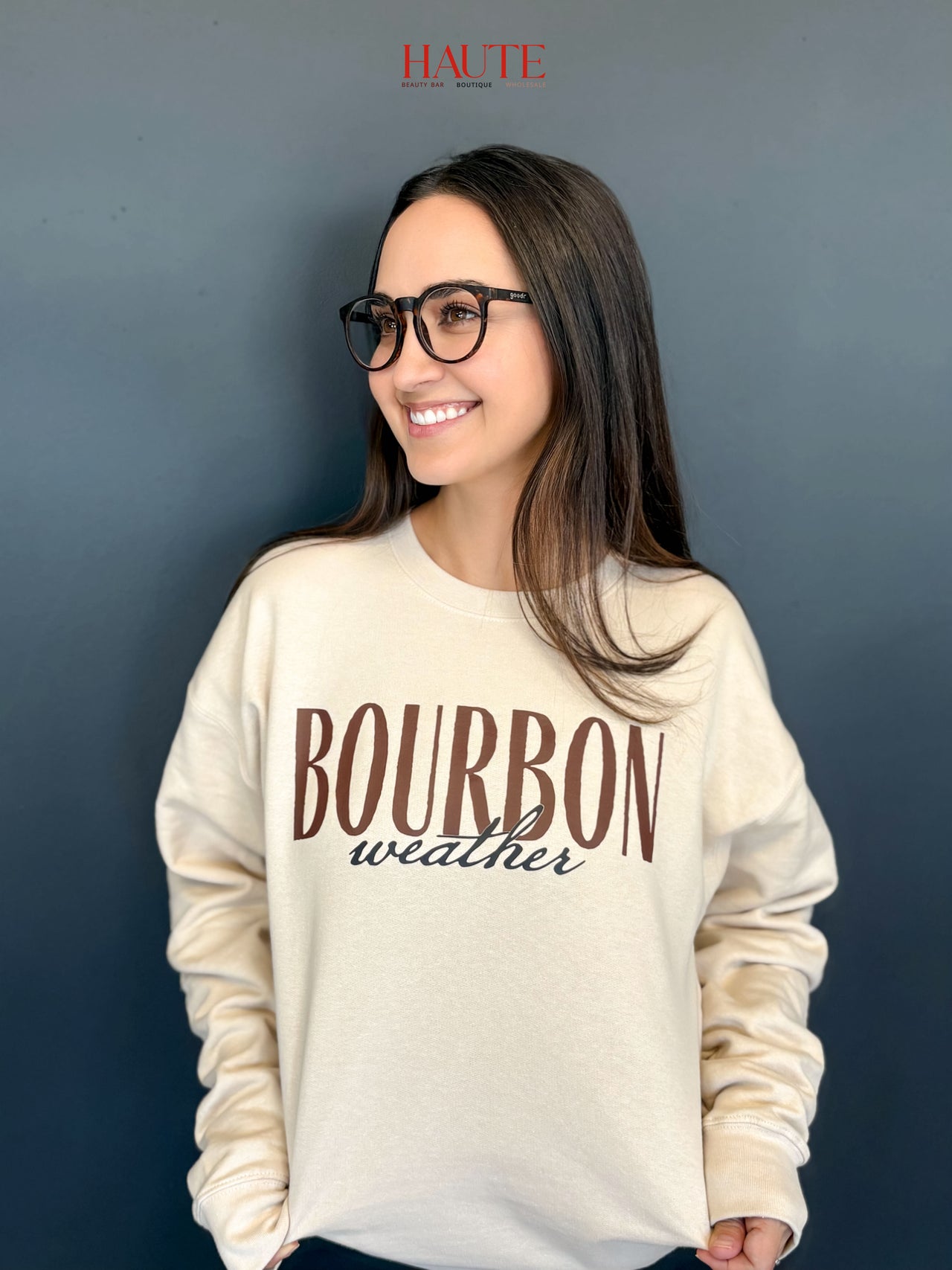 Whiskey/Bourbon Weather Crew Sweatshirt