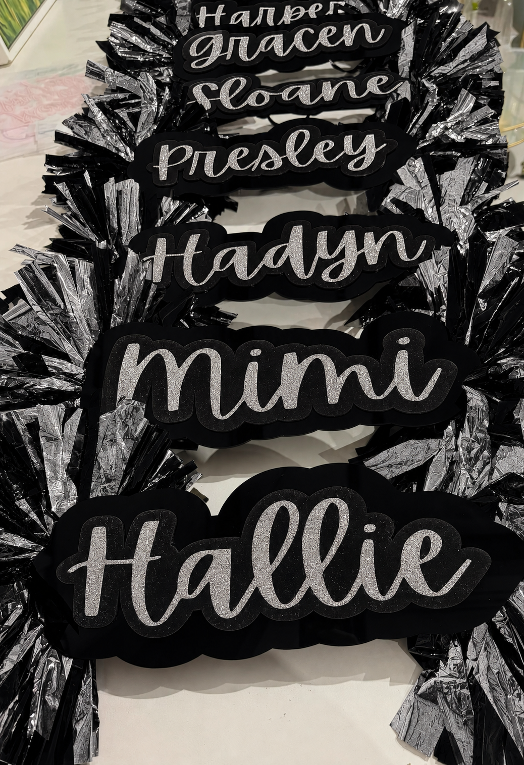 Personalized Pom Cheer Stick
