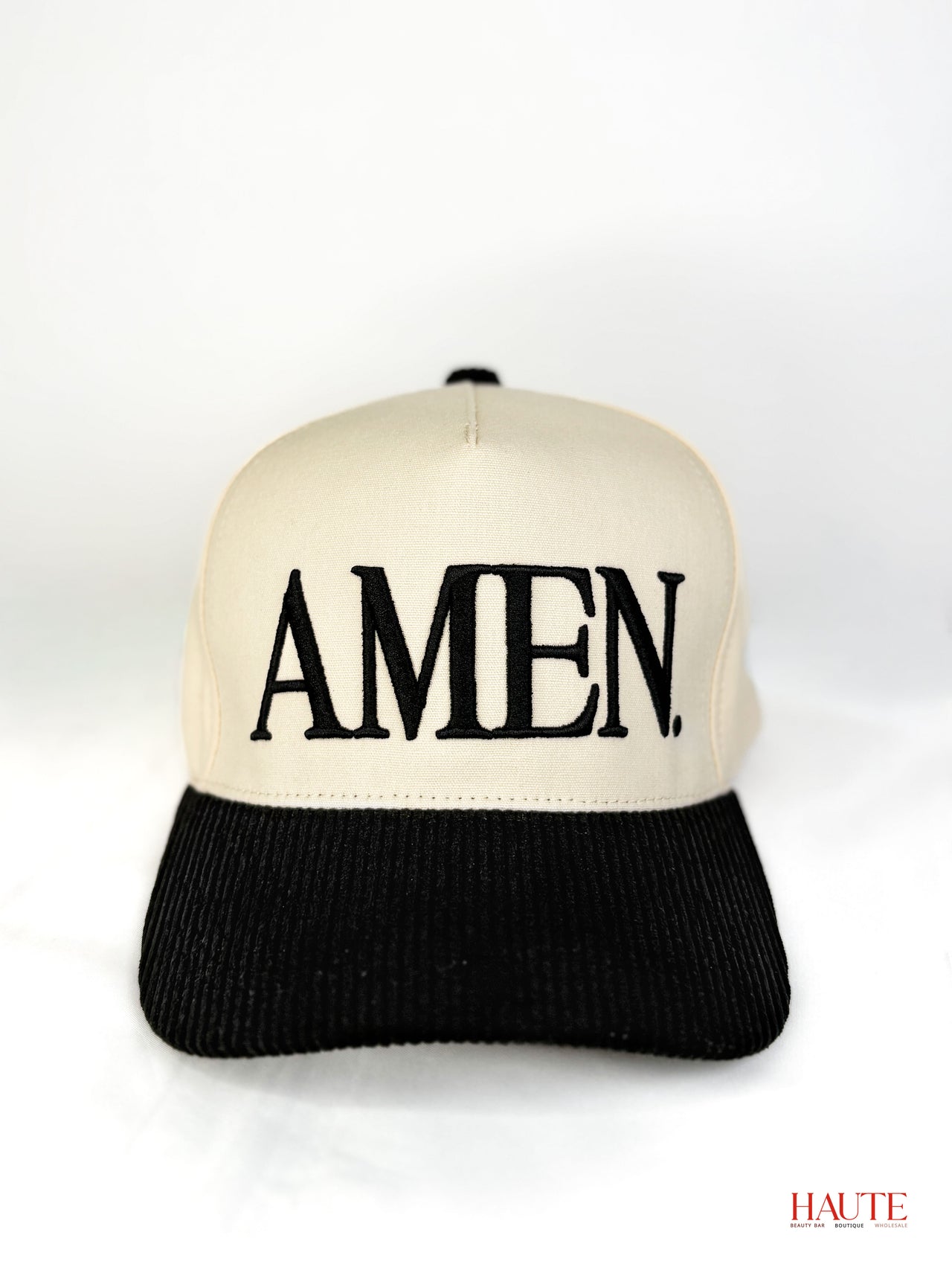 AMEN Corduroy & Canvas Hat