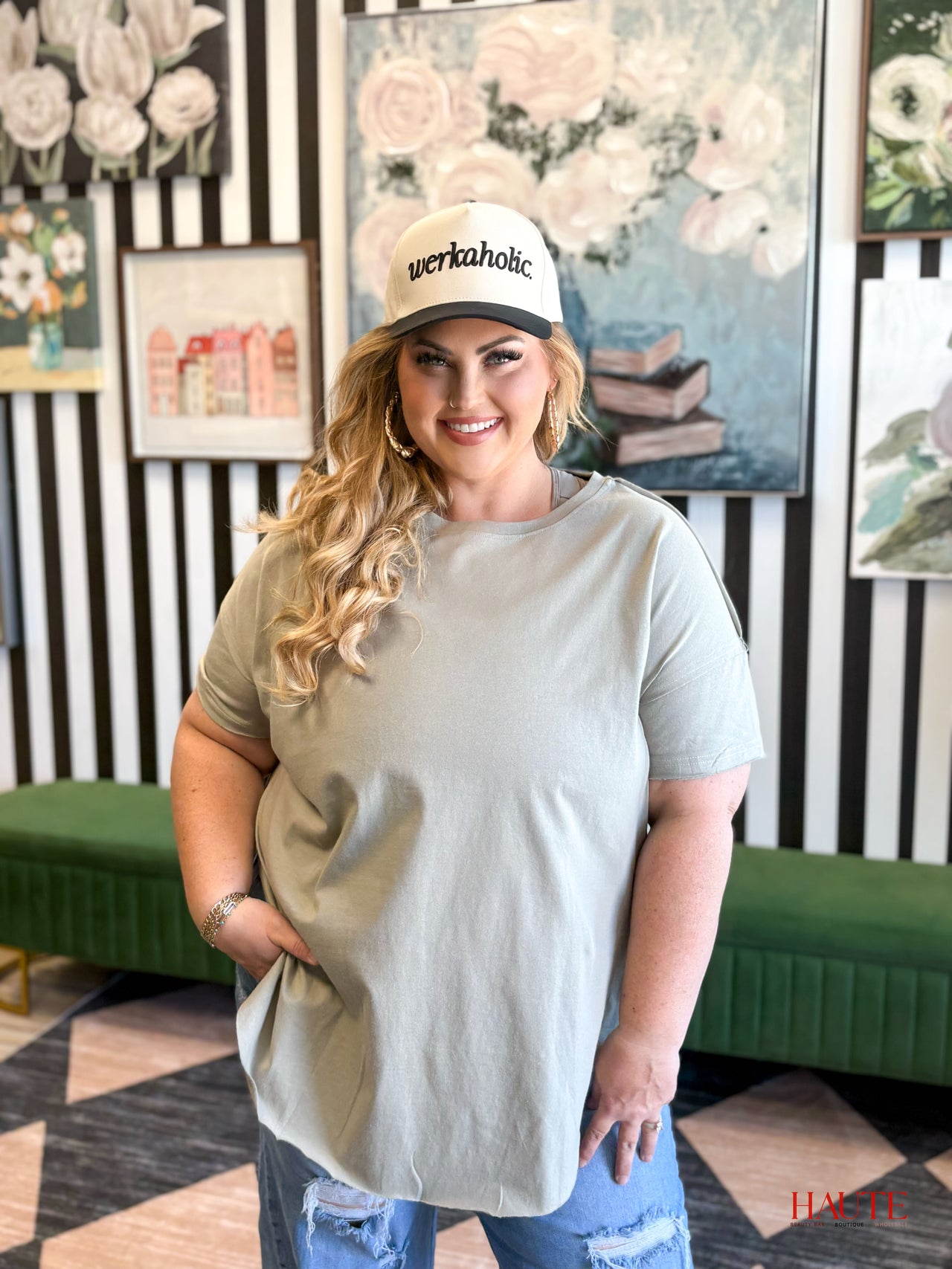 WERKAHOLIC Canvas Hat