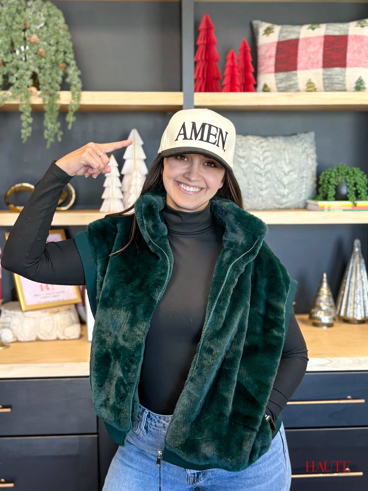 AMEN Corduroy & Canvas Hat
