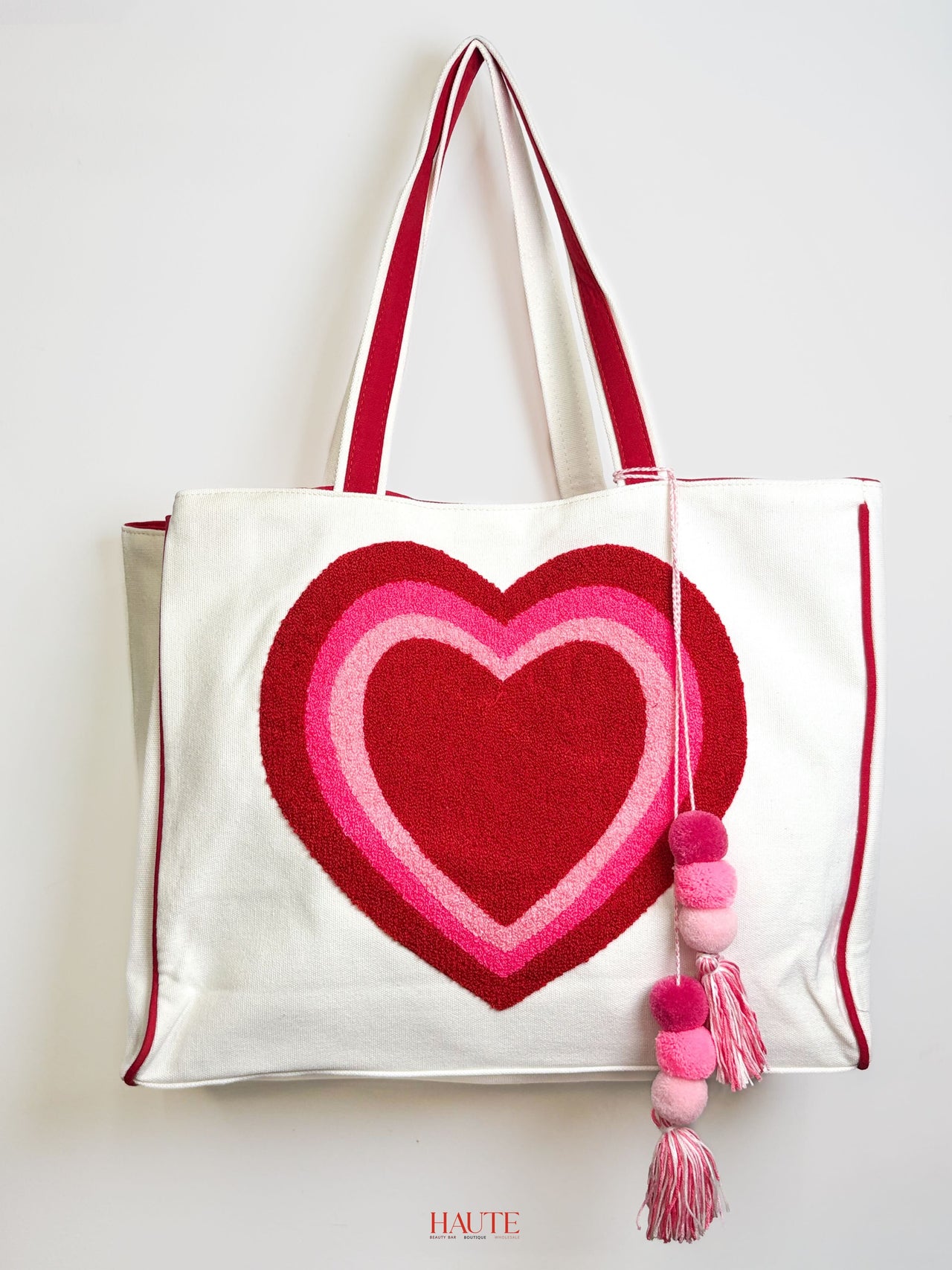 Boots, Bows, & Hearts Statement Totes