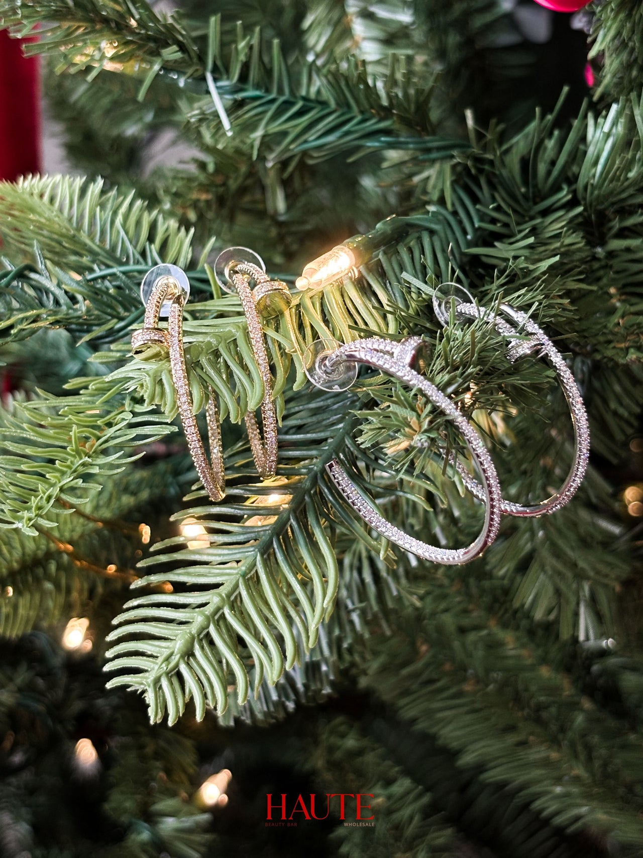 Nailed It Hoop Earrings