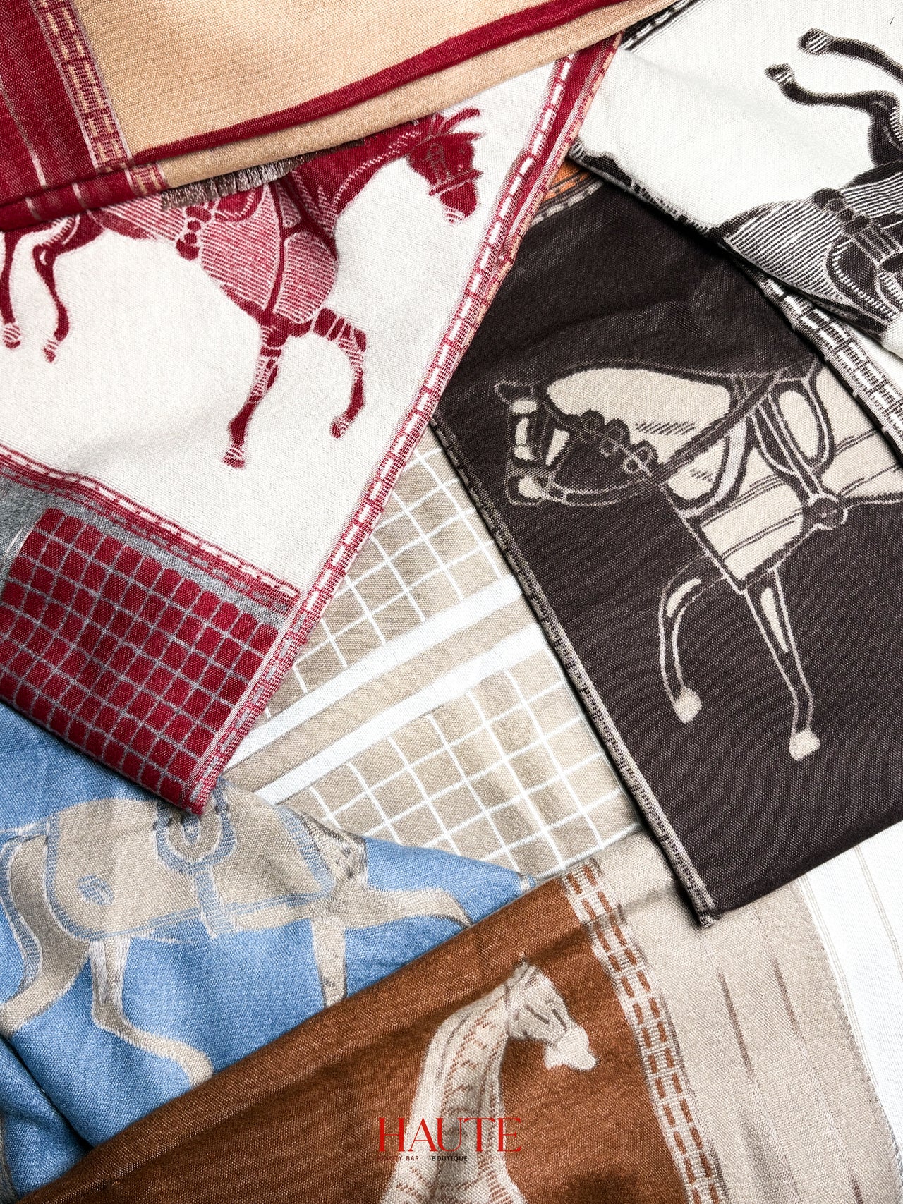 Horsing Around Blanket Scarf