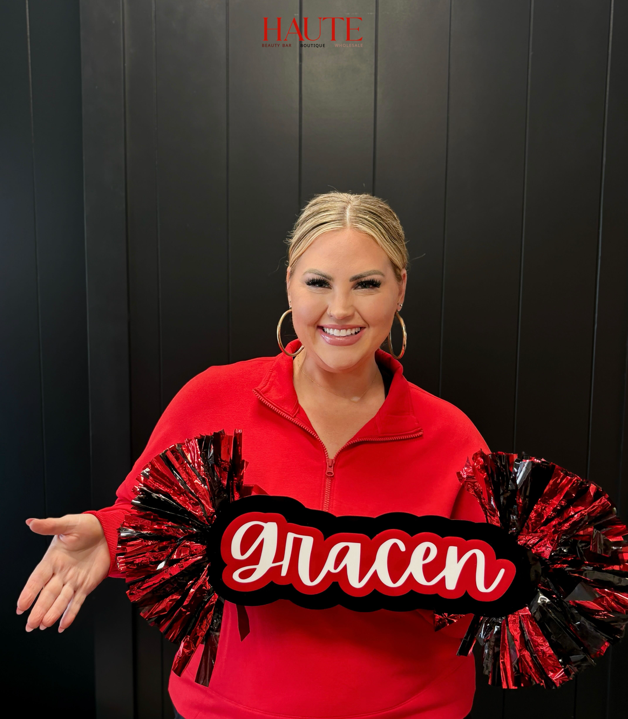 Personalized Pom Cheer Stick