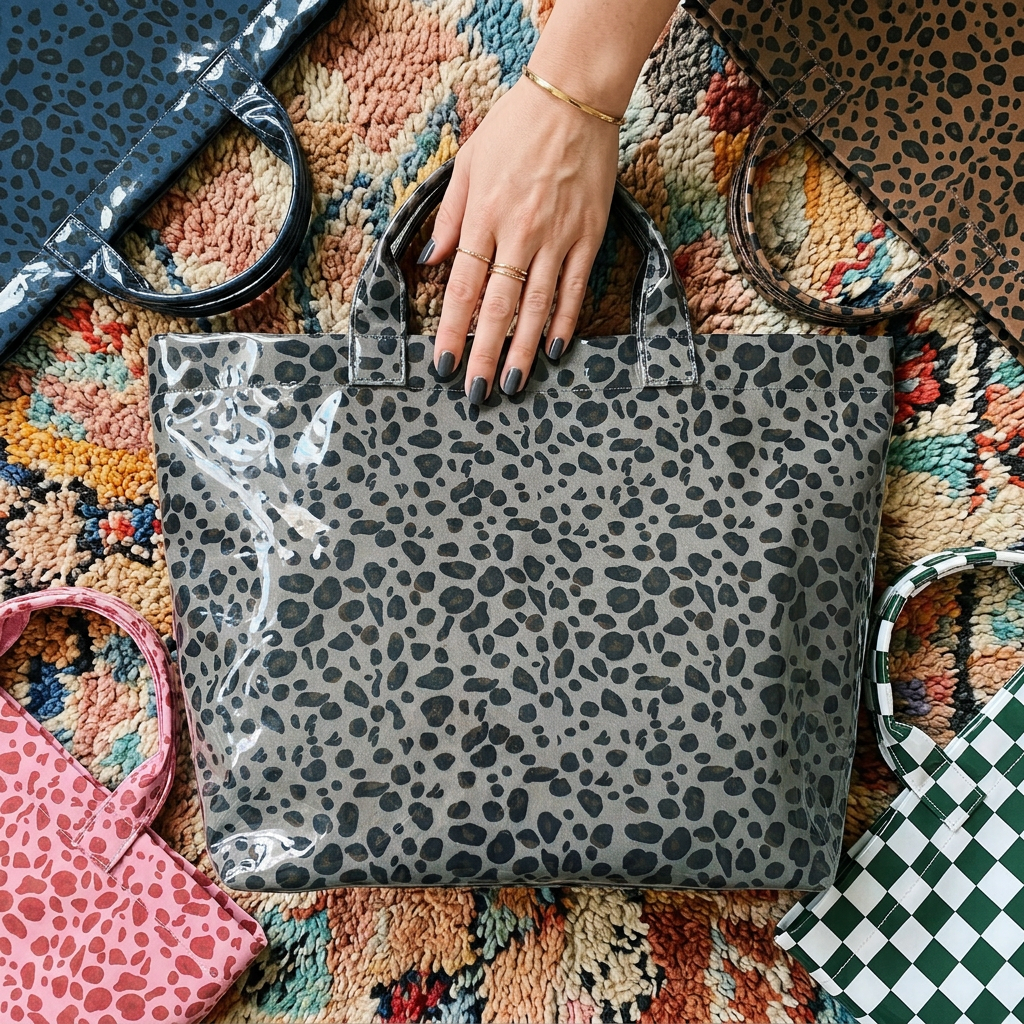 Paloma Tote Bag Cheetah Collection